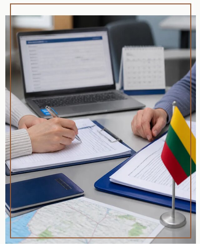 Профессиональное оформление визы в Литву для поездки в Петергофе