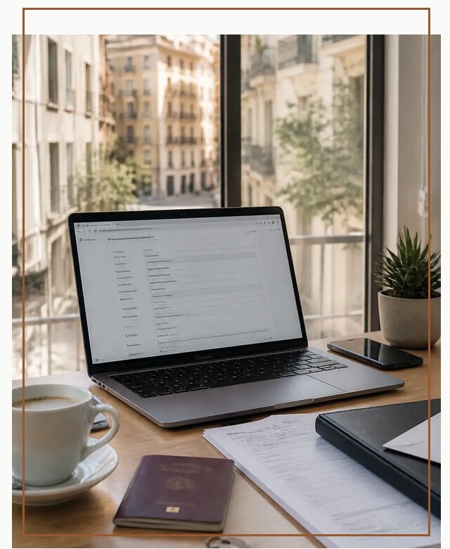 Оформление ВНЖ Испании по визе Digital Nomad в Петергофе
