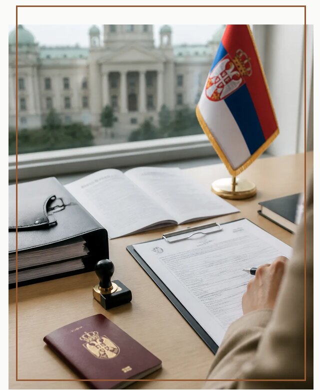 Оформление гражданства Сербии под ключ для переезда в Петергофе