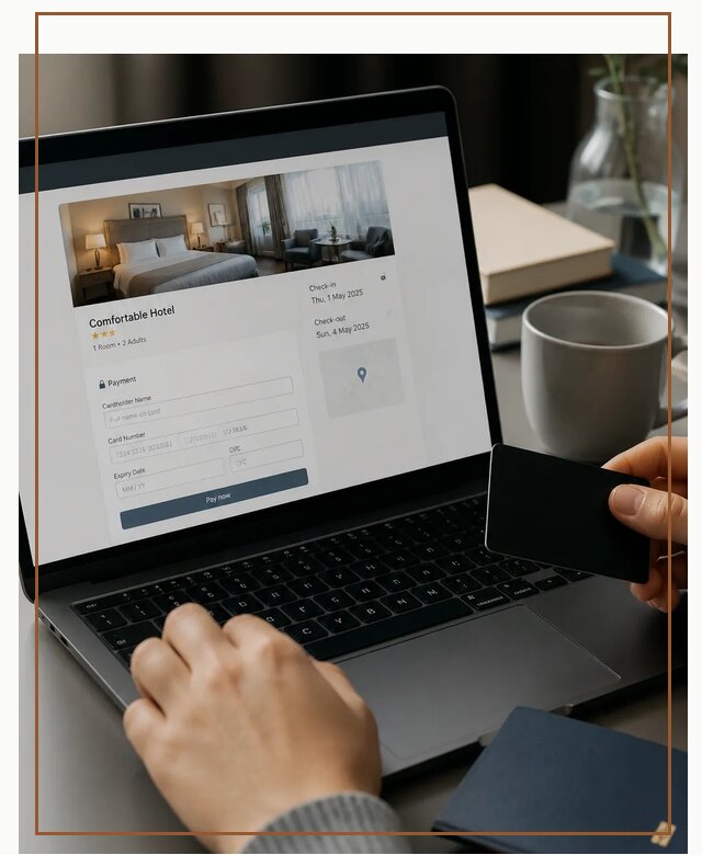Оплата бронирования Booking в Петергофе по цене от 4707 р. | Гиперактив-Птф