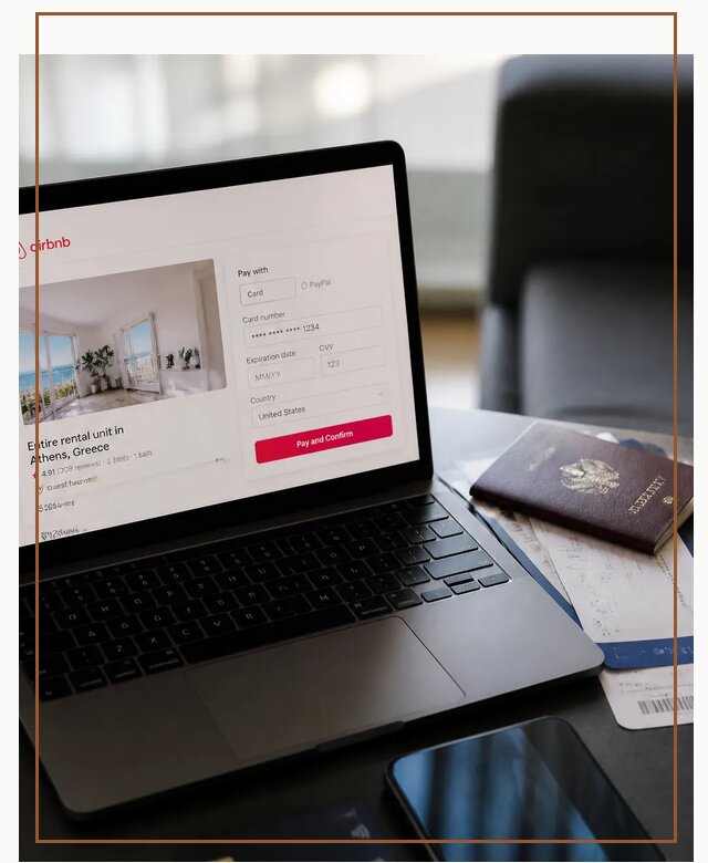 Оплата бронирования Airbnb онлайн для проживания в Петергофе
